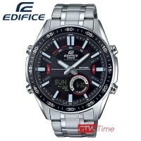 ราคา Casio Edifice นาฬิกาข้อมือผู้ชาย สายสแตนเลส รุ่น EFV C100D 1AVDF Black (1814714986)
