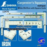 ราคา Shinwa ฉากทั่วไปขนาดเล็ก สำหรับวัดงานทั่วไป มีให้เลือก 9 รุ่น Carpenters Small Square (7478723152)