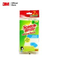 ราคา 3M Scotch Brite สก๊อตช์ ไบรต์ ฟองน้ำตาข่าย แพ็คคู่ 10 แพ็ค (162268748)