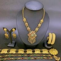 ราคา ชุดไทย ชุดอุปกรณ์เสริมสำหรับเด็ก ผู้ใหญ่ เครื่องประดับวันสงกรานต์ สายคล้องคอปรับได้ ตัวเลือกต่างหู ทองคำไทย สีแดง สีเงิน ตัวเลือกสี (21035389904)