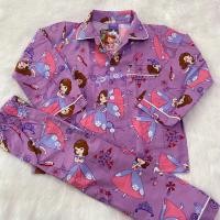ราคา Sofia the First ชุดนอนเด็ก ลายเจ้าหญิง โซเฟีย เดอะ เฟิร์ส ลิขสิทธิ์แท้ ดิสนีย์ สำหรับเด็กอายุ 1 12 ปี แขนสั้น ขายาว และ แขนยาว ขายาว (9973496230)