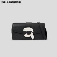 ราคา Karl Lagerfeld K IKONIK GRAINY LEATHER SMALL FLAP SHOULDER BAG (20925583187)