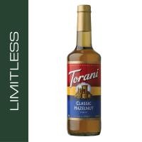 ราคา LIMITLESS Torani Syrup น้ำเชื่อมแต่งกลิ่น โทรานี่ Classic Hazelnut (16974727541)