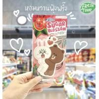 ราคา 1 แถม 1 LINE FRIENDS แผ่นน้ำหอมปรับอากาศ มี 2 กลิ่น (20850547938)