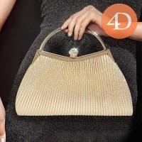 ราคา กระเป๋าถืองานเลี้ยงกลางคืนติดพลอยเทียมกากเพชรโซ่กระเป๋าสำหรับผู้หญิงกระเป๋าหิ้วแฟชั่นมีจีบ กระเป๋ามีที่จับกระเป๋าถือสีเข้มแบบเรียบง่าย2023 L110 (20616159598)