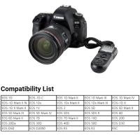 ราคา JJC TC 80N3 รีโมทคอนโทรลจับเวลาช่วงสำหรับ Canon EOS R5C R3 R5 5DMIV 6DMII 7DMII 5DSR 1DXMII 1DSMIII 1DMIV 50D 40D 30D 20D 6D D60 และอื่นๆกล้อง canon (9165159186)