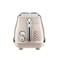 ราคา DeLonghi เครื่องปิ้งขนมปัง Icona Metallics รุ่น CTOT2103 BG (12800837114)