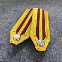 ราคา กระดานบ่าตำรวจ อินทรธนูตำรวจ บ่าแข็งตำรวจ นายร้อย สัญญาบัตร ประทวน สำหรับชุดขาว (20532914229)