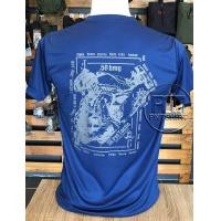 ราคา เสื้อยึดคอวี แขนสั้นผ้าไมโครสกรีนลาย ระบายอากาศได้ดี (20354564188)