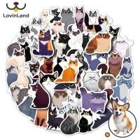 ราคา Lovinland Cute and Realistic Cat and Dog Stickers Lively Funny (20849550543)