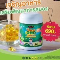 Auswelllife ALGAL OIL DHA อาหารเสริมบำรุงสมอง 60 แคปซูล