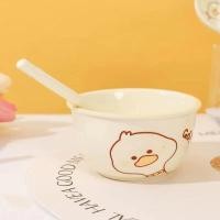 ราคา ถ้วย ชามเซรามิค เซรามิค ชามเซรามิค พร้อมฝาปิด 1ใบ เข้าไมโครเวฟได้ ชาม ถ้วยมาม่า (21208863718)