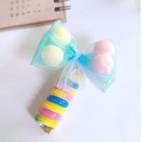 ราคา บ้านพลู ยางรัดผม สายโทรศัพท์ สีรุ้ง ดอกไม้ โบว์ น่ารัก มัดผม เด็กสาว (20810850203)