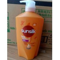 ราคา ซันซิล แชมพู บำรุงผมเสียในทันที สูตรฟื้นบำรุงผมเสีย สีส้ม (21304763698)