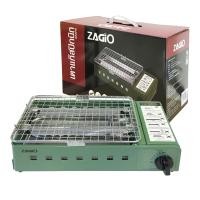 ราคา เตาแก๊สปิกนิก แบบย่าง ZAGIO รุ่น ZG 1556 สีเขียว (21100263154)
