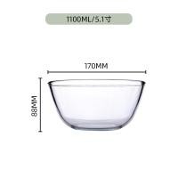 ราคา ชุดใสใช้ในบ้านหนาพิเศษไซส์ใหญ่และอ่างล้างหน้าชามสลัดชามซุปชามแก้วสำหรับเตาอบไมโครเวฟ (20171797447)