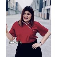 ราคา 001 R เสื้อคอจีนสาวอวบ รับทรัพย์ เสื้อสีแดงสาวอวบ (12082383388)