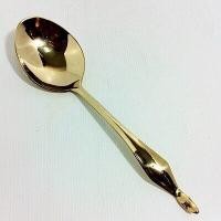 ราคา ทัพพีทองเหลืองหล่อหนา 10 นิ้วครึ่ง (9119736264)