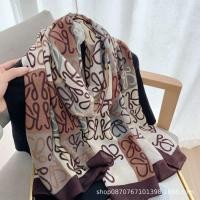ราคา ผ้าพันคอ ผ้าพันคอหญิง ผ้าคลุมไหล่ ขนาด90 180cm ผืนใหญ่ นุ่มพิเศษ ผ้าคลุมผม ฮิญาบ กันแดด กันหนาว scarf shalw hijab (20579767082)