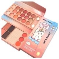 ราคา MILA MC5057 COLOR EYESHADOW พาเลทแต่งตากระเป๋า ลายน้องแมวเหมียว ครบในพาเลทเดียว พาเลทกระเป๋า แต่งหน้า (20996733867)
