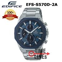 ราคา CASIO Edifice รุ่น EFS S570 EFS S610 นาฬิกาผู้ชาย ของแท้ พลังงานแสงอาทิตย์ ตัวเรือนบาง Chronograph ประกัน CMG 1ปี EFS EFS S EFSS570 EFS S570DC 2B EFS S610D 1A (8256722978)