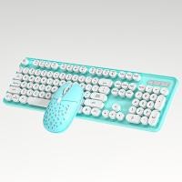 ราคา MS EF128 ชุดไร้สายสีสันสดใส Mini Money Keyboard Mouse Combo 2 4G Wireless Keyboard Mouse Wireless Package เดสก์ท็อปโน้ตบุ๊ค Bluetooth Wireless Down Money Keyboard Mouse (18172549366)