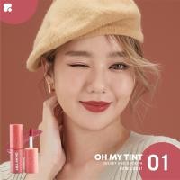 ราคา ร้านค้าจัดส่งไว พร้อมส่ง15สี ลิป 2P OHMYTINT พัฒนามาจากรุ่นฝาดำ ลิปโอ้มายทิ้น ลิปสติก ลิปตินท์ ทินท์ โอ้มายทิ้น ลิปกลอส ลิปหมี สีชัด ติดทน (11392747375)