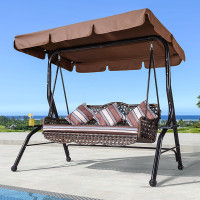 ราคา ชิงช้ารังนก ชิงช้านั่งเล่น ชิงช้าสนามหญ้า เก้าอี้ เก้าอี้หวาย ชิงช้าแบบแขวน ชิงช้าหวาย Outdoor Stool Furniture Outdoor Garden Chair (20975538803)