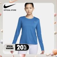 ราคา Nike Womens Miler Tee University Blue (20478266071)