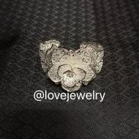 ราคา กำไลข้อมือลายดอกไม้ ปรับขนาดได้ ใส่ได้ทั้งเด็กและผู้ใหญ่ กำไลข้อมือ เครื่องประดับชุดไทย (18432327192)