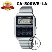 ราคา CASIO ของแท้ รุ่น CA 500 CA 53W CA 53WF นาฬิกาชาย DATA BANK มีเครื่องคิดเลข ประกัน 1 ปี CA53 CA CA53W CA500 (20547245906)