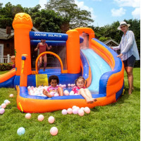 ราคา บ้านลม บ้านลมเด็กถูกๆ บ้านลมขนาดใหญ่ บ้านลมสไลเดอร์ สไลเดอร์ บ้านลมเด็ก บ้านลม มี2ขนาด 2แบบ แถมฟรี เครื่องสูบลมไฟฟ้า White Rabbit Shopping (21268940093)