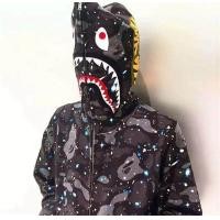 ราคา เสื้อฮู้ดพิมพ์ลายคู่รัก เสื้อมีฮู้ดมีซิปรูดตลอดทางเสื้อแจ็คเก็ตฉลามสไตล์ฮิปฮอปสำหรับผู้ชายและผู้หญิง เสื้อฮู้ดดาวสีดำมีสไตล์เสื้อกันหนาวมีฮู้ดพิมพ์ลาย (18089927401)