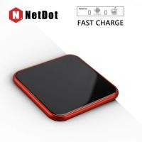 ราคา NetDot ที่ชาร์จแบบไร้สาย NetDot Qi Certified Fast แท่นชาร์จแบตเตอรี่แบบไร้สายสำหรับ Samsung Galaxy S9 S9 Plus S8 S8 Plus 10W iPhone X 8 8 Plus 7 5W และอุปกรณ์อื่นๆที่เปิดใช้งาน Qi 5W (351837793)