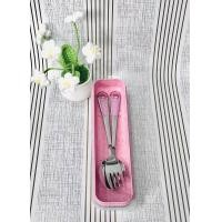 ราคา ช้อนส้อมสแตนเลสพร้อมกล่องลายการ์ตูนน่ารัก (20874809708)