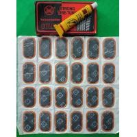 ราคา แผ่นปะยาง แผ่นปะยางจักรยาน แผ่นปะยางรถมอเตอร์ไซค์ กาวปะยาง แผ่นปะยาง 48 ชิ้น พร้อม กาวปะยาง 1 หลอด (14656896331)