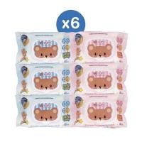 ราคา ยกแพ็ค 6 ห่อ ผ้าเปียก KUMA คุมะ กระดาษทิชชู่เปียก 40 แผ่น พร้อมฝาปิด จำนวน 6 ห่อ (20062378962)