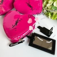 ราคา พร้อมส่งของแท้ กระเป๋าเครื่องสำอางค์ YSL Beaute Heart Bag Ring Phone (20354381893)