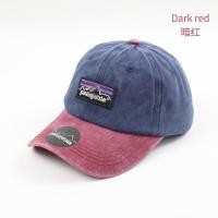 ราคา หมวกแก๊ปลิ้นเป็ดหมวกเบสบอลหมวกคาวบอยฟอกสี2023ปีกโค้ง (20432039780)