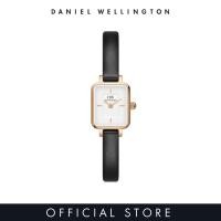 ราคา 2 years warranty Daniel Wellington Quadro Mini Sheffield White Dial Rose Gold Gold Fashion Watch for women Stainless Steel Leather Strap Watch Female Watch DW Official Authentic นาฬิกา ผู้หญิง (213167