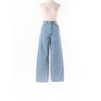 ราคา MAODOKMAI กางเกงยีนส์ขายาวทรงกระบอก กระดุมซิปหน้า Preloved (20664195421)