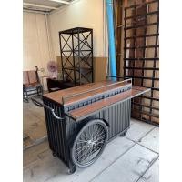 ราคา เคาร์เตอร์บาร์รถเข็น รถเข็นยาว120x50x90ระดับบาร์สูง20Cm รถเข็นขายของ เคาร์เตอร์ขายของ คีออส เคาร์เตอร์บาร์กาแฟ เคาร์เตอร์ออกบูธ ซุ้มกาแฟ เคาร์ (16335143995)