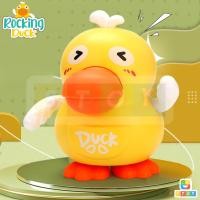 ราคา ตุ๊กตาเต้นได้ใส่ถ่าน เป็ดน้อย ของเล่น duck dance ร้องเพลงได้ มีเสียงเพลง (20556781720)