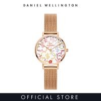 ราคา RICH FLOWER x DW Always Lucky Petite Daniel Wellington Petite Rich Flower 28mm Rose Gold Pastel CNY Limited Edition Collab Stainless Steel Strap Watch for women Female Fashion Watch DW Official Authen