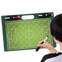 ราคา Baoblaze Football Coaching Board Coaches Clipboard Soccer Trainer Aid Training Equipment Gifts Marker Board Marker Pen for Teaching Practice Coach (20796837802)