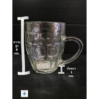 ราคา แก้วใส แก้วกลมใส แก้วกระเบื้อง แก้วก้นหนา มีหู 7 5x9 cm แก้ว (10260635859)