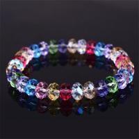 ราคา กำไลข้อมือเครื่องเพชรเครื่องประดับของขวัญสำหรับสตรีหินธรรมชาติขนาด6มม 8มม สร้อยข้อมือลูกปัดยืดคริสตัลสีสันสดใส (20369389016)