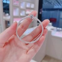 ราคา การจัดส่งไทย ของแทั 100 pandora กำไล Monments สร้อยข้อมือหัวเข็มขัดสีเงิน Bracelet silver 925 women bangle สร้อยข้อมือ (20411474644)