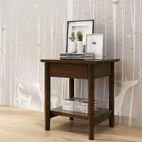 ราคา โต๊ะข้างเตียง ตู้ข้างเตียงไม้ยางพารา รุ่น G1 F มี 2 สีให้เลือก (2000896090)