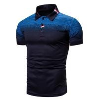 ราคา RALPH LAUREN ใหม่ เสื้อยืดโปโลแขนสั้น คอปก ทรงหลวม ไล่โทนสี สําหรับผู้ชาย 2023 (20492723899)